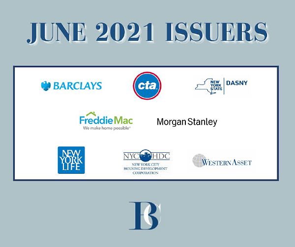 June 2021 Issuers