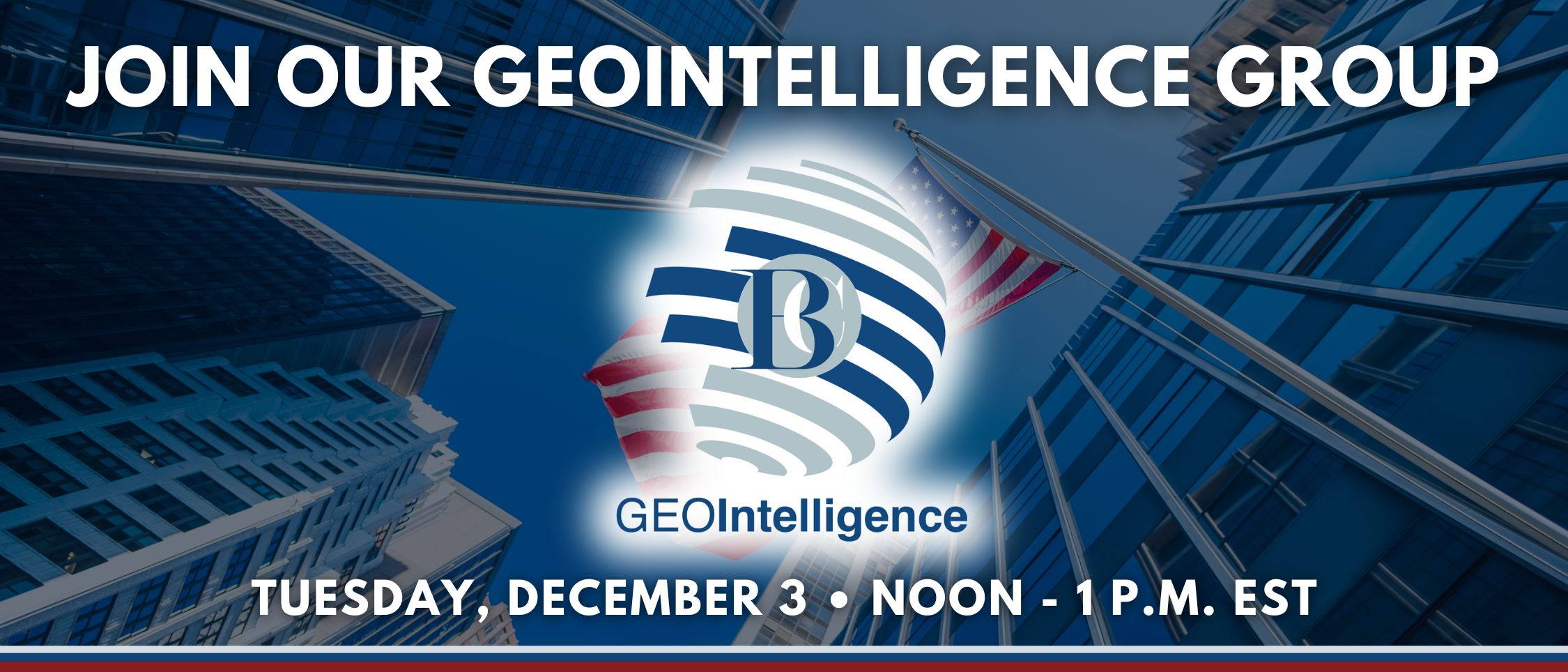 GEOIntelligence Group Call December 3